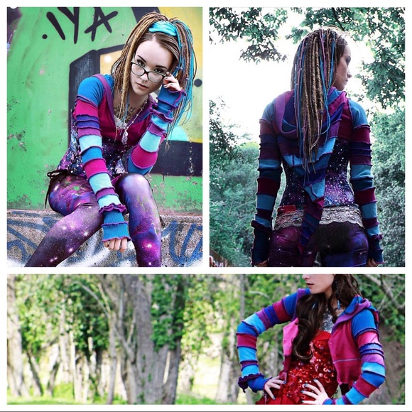 CUSTOM SWEATER COAT, PATCHWORK look book - Picture 4 of 8